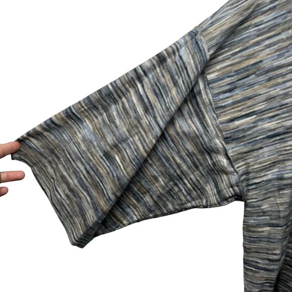 J. Jill Pure Jill Large Earth Tones Top with Pocket Accent - Picture 3 of 5